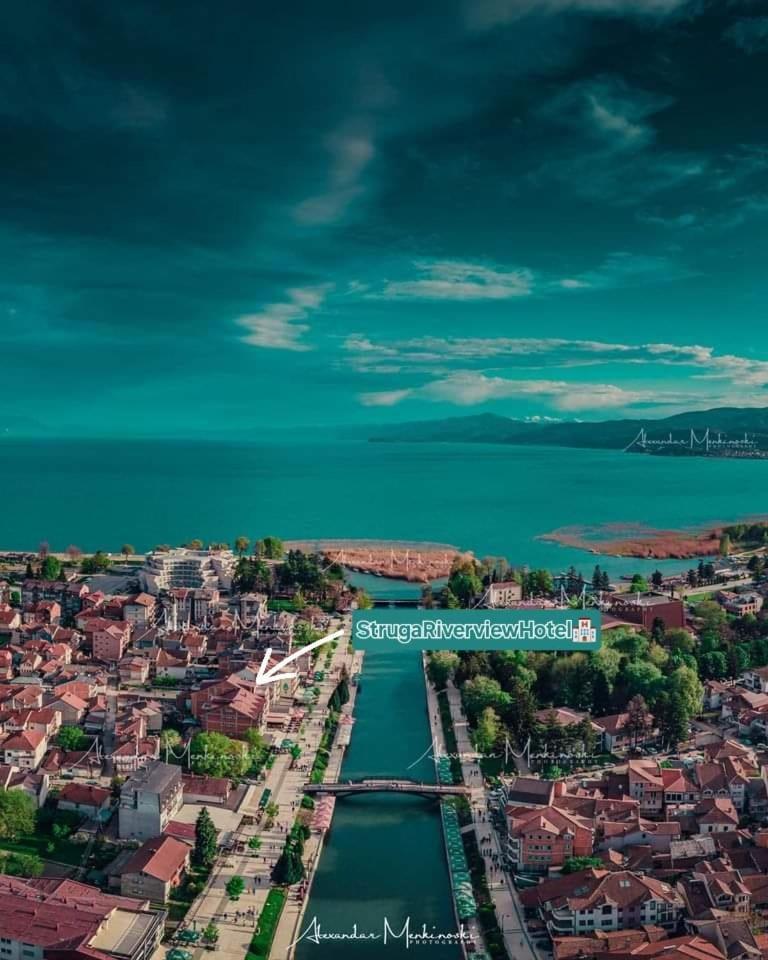 Struga Riverview Hotel Buitenkant foto